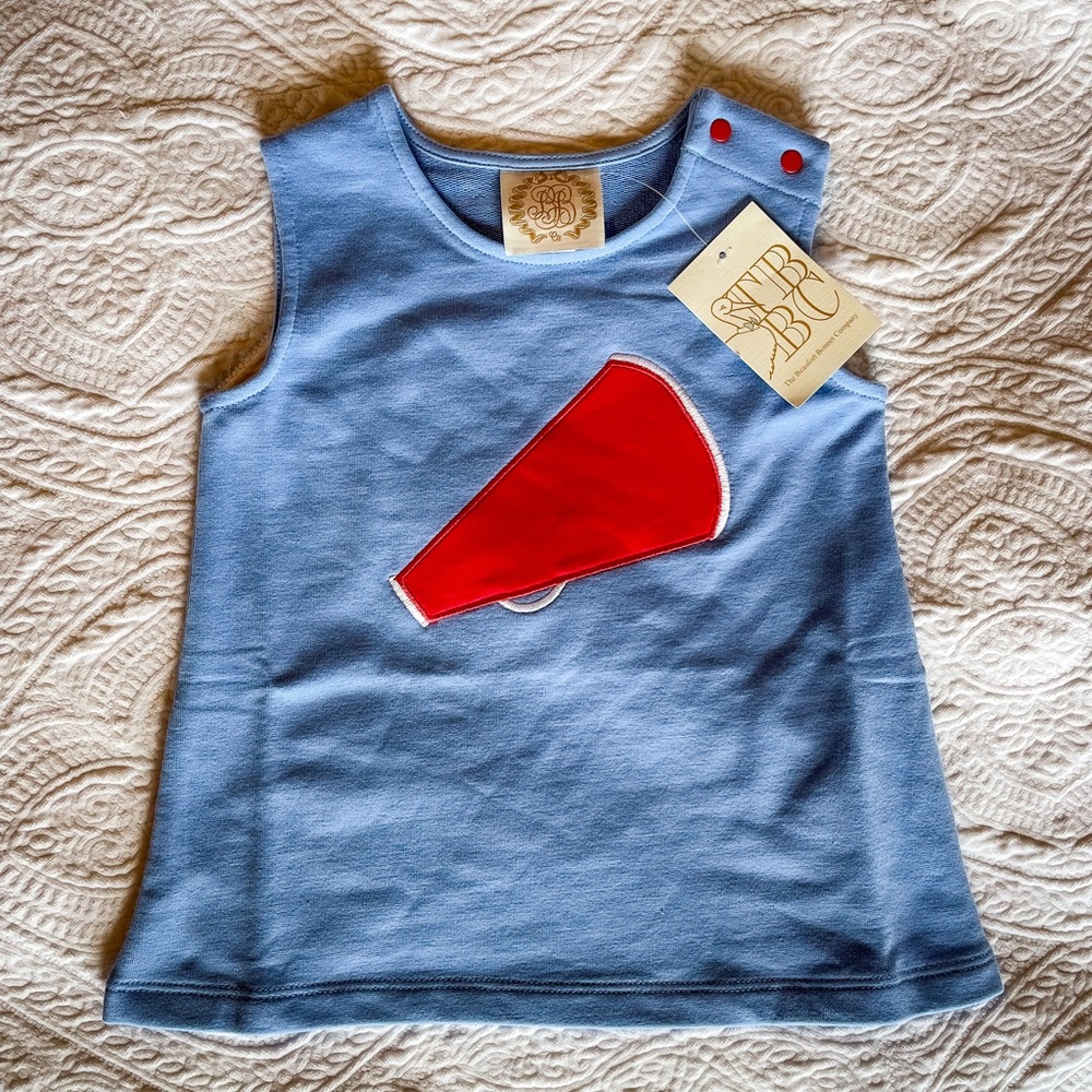 NWT Beaufort Bonnet 12-18M Clementine Jumper - Barbados Blue